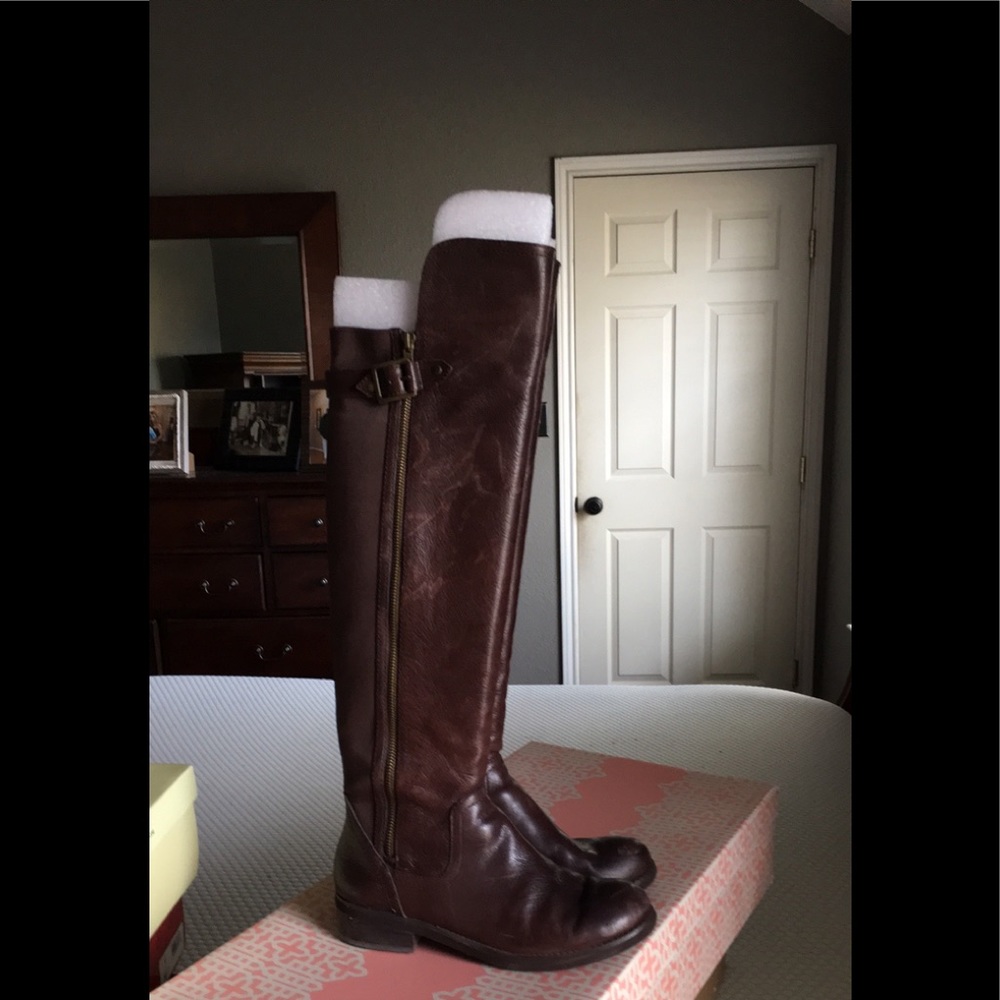 Over the knee boot.